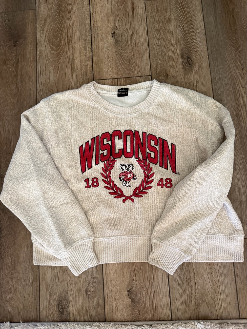 Wisconsin Badgers Crewneck Sweatshirt/ sweater size small